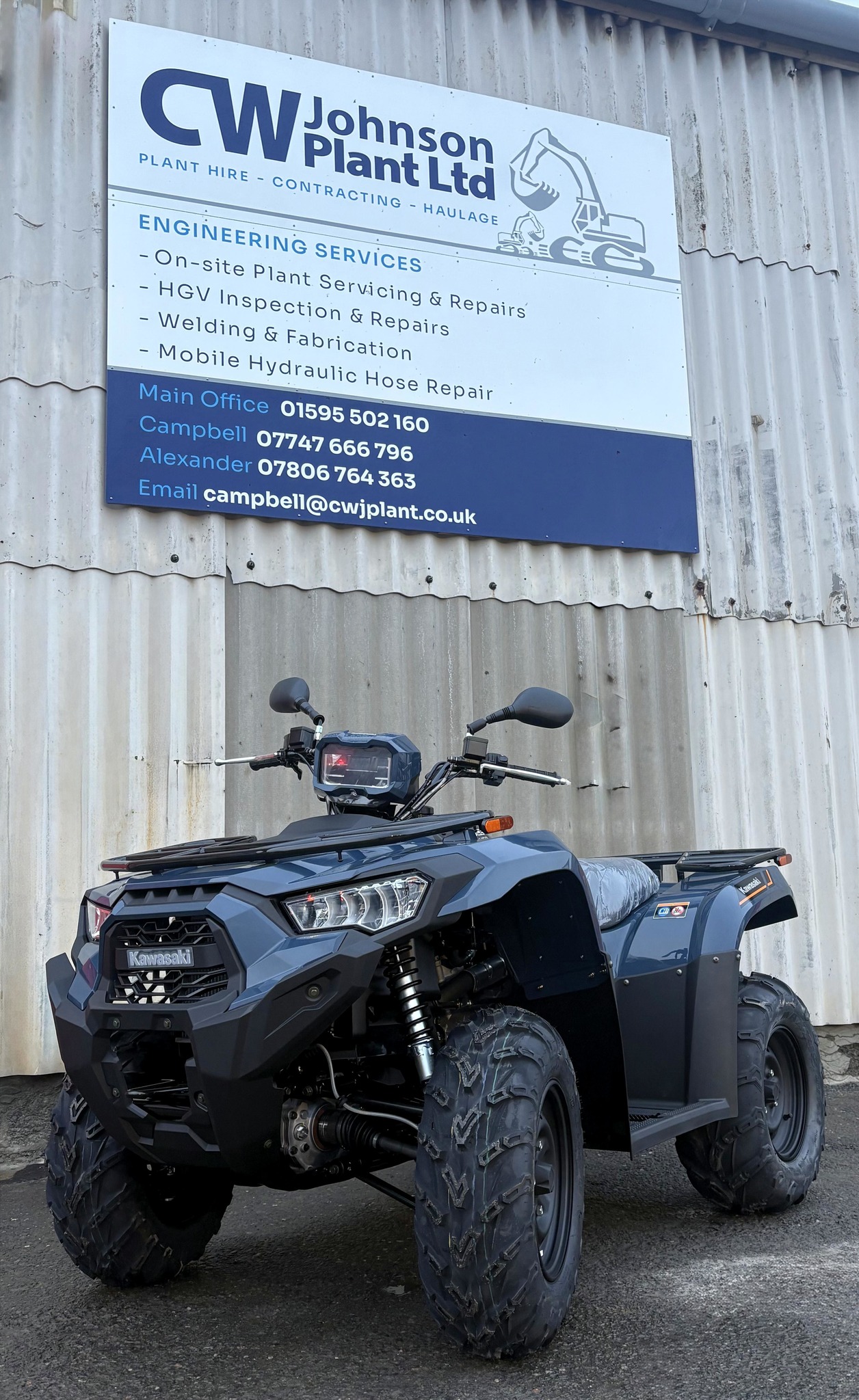 𝐊𝐚𝐰𝐚𝐬𝐚𝐤𝐢 𝐁𝐫𝐮𝐭𝐞 𝐅𝐨𝐫𝐜𝐞 𝟒𝟓𝟎 through the workshop and ready for delivery!