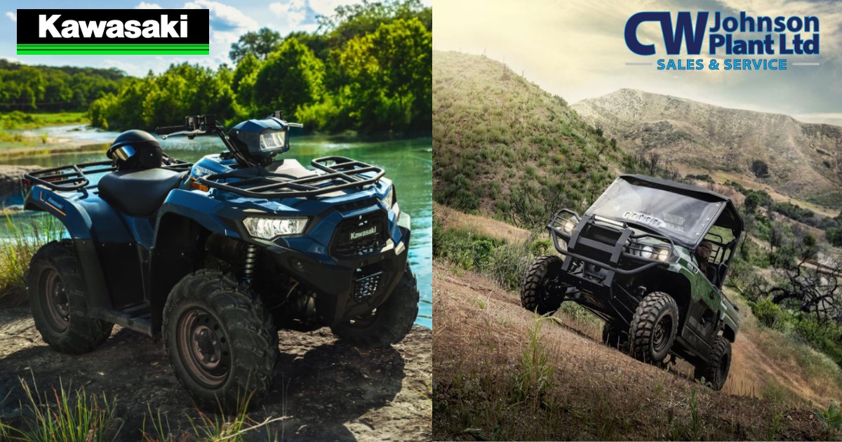 Get Lambing ready at CW johnson Plant Ltd with Kawasaki